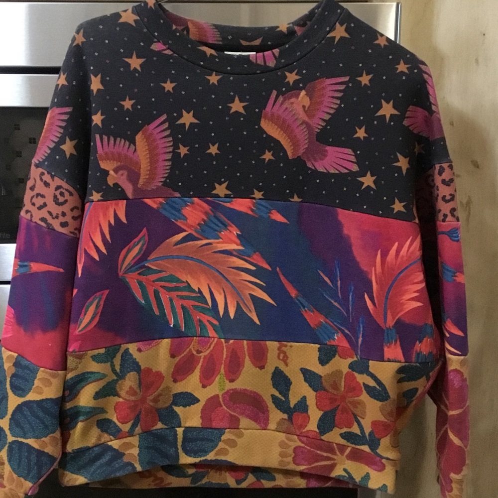 FARM Rio Celestial Patterned Top